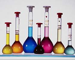 Vidros para laboratorio de quimica
